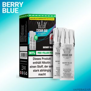 Al Fakher Pods Crown Bar 600 – MTL 20mg – Berry Blue