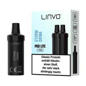 Linvo Pod Lite Cartridge – Storm Drink Prefilled Liquid Pod – 2er Pack