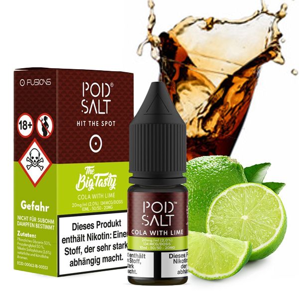 Pod Salt Cola with Lime 10ml 20mg