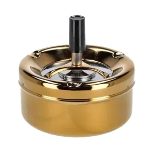 Drehaschenbecher Twinkle Gold