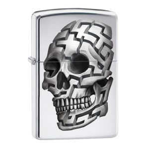 Zippo – 3D Skull