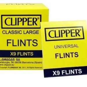 Clipper Feuersteine 9stk.
