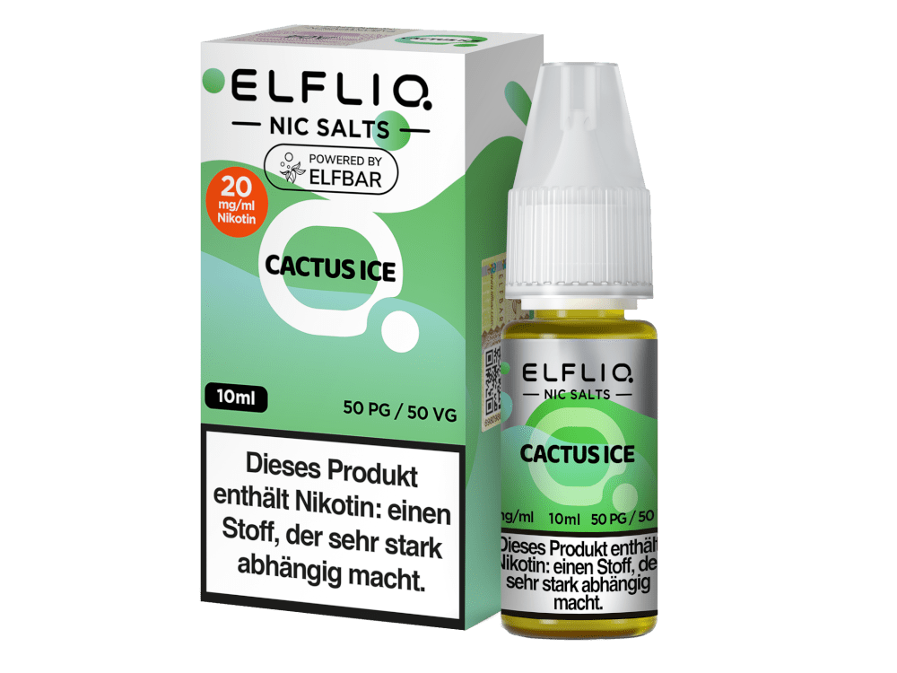 ELFLIQ – Cactus Ice – Nikotinsalz Liquid – Bild 2